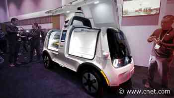 Nuro R3 is an Adorable Self-Driving Snack Bar video     - CNET