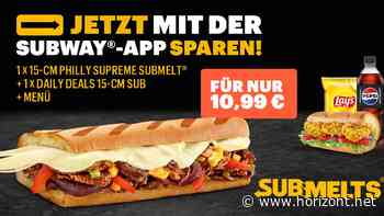 Erweitertes Angebot: Subway will sein Profil mit viel heißem Käse schärfen