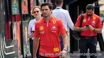 Ferrari-Pilot Sainz nach Operation: „Zehn Tage im Bett“