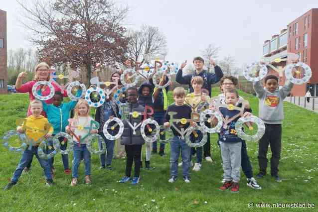 Kinderen buitenschoolse opvang Sint-Walburga al in de ban van De Ronde