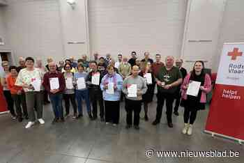 Vrijwilligers gehuldigd tijdens lentereceptie Rode Kruis-Brugge