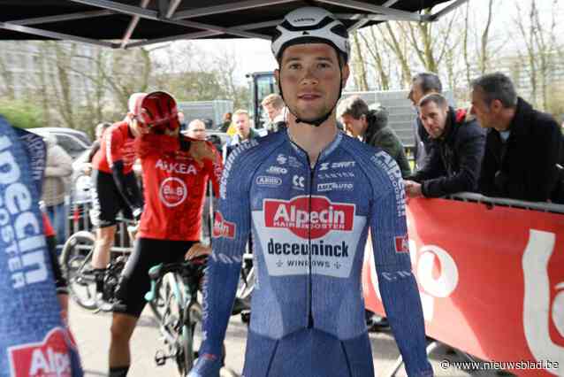 Zieke Fabio Van Den Bossche geeft forfait voor de E3 Saxo Classic