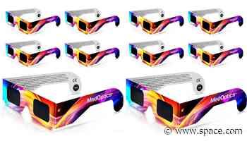 These ISO and CE certified solar eclipse glasses are currently 50% off on Amazon