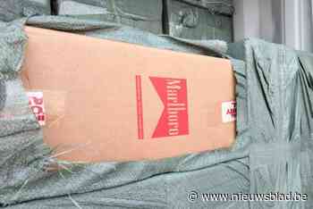 Douane neemt 4,38 miljoen namaaksigaretten in beslag in Zeebrugge