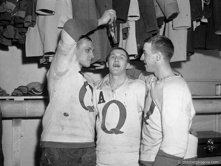 Quakers defeat Bombers in final SJHL quarterfinal game in 1964