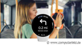 ÖPNV-Navigation jetzt auch für WearOS-Uhren