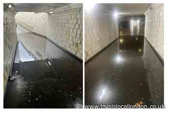 Havering Council 'fixing' North Street Romford subway flood