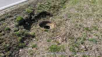 Diebe haben es auf Schachtdeckel am Straßenrand abgesehen