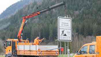 Sanierung der Bundesstraße bei Bayrischzell: Sperrung wirft ihre Schatten voraus