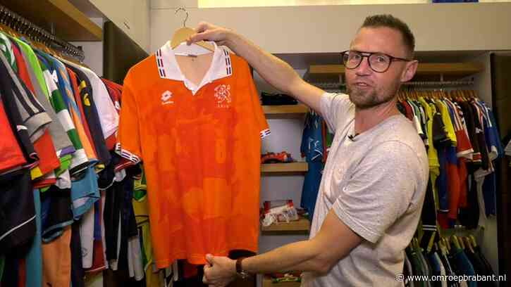 Uit de hand gelopen hobby: Melvin verkoopt 5000 voetbalshirts in Roosendaal