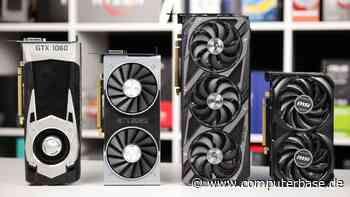 Grafikkarten-Generationen im Test: GeForce GTX 1060, RTX 2060, 3060 & 4060 im Vergleich