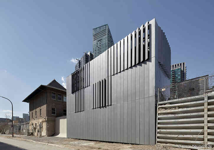 Stromaggregat im Metallkleid
 - RDH Architects in Toronto