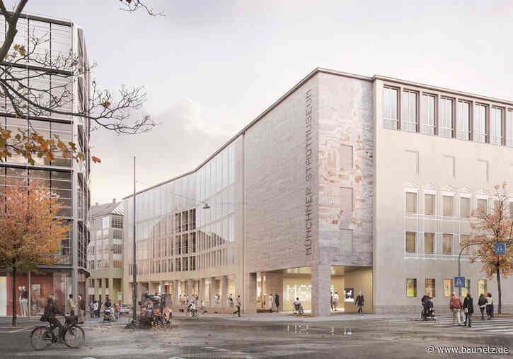 Unter einem Glasdach
 - Pläne für die Generalsanierung des Münchner Stadtmuseums von Auer Weber