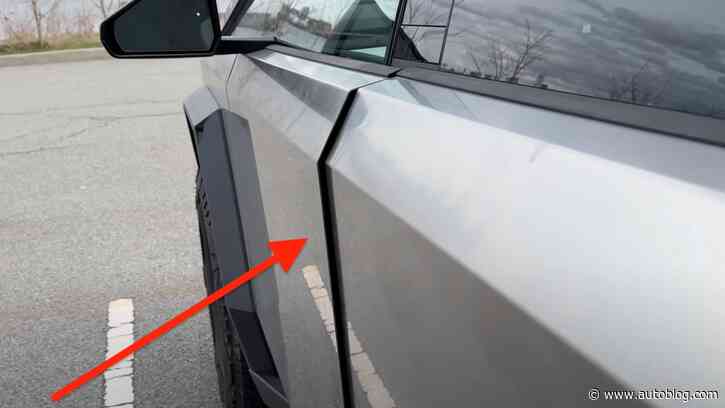 Elon Musk addresses Cybertruck door gap reviewer calls the 'worst I've ever seen in a production vehicle'