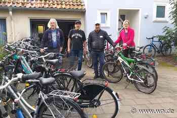 Der Fahrradwerkstatt gehen die Fahrräder aus