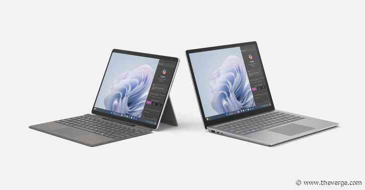 Microsoft’s first AI PCs are the Surface Pro 10 and Surface Laptop 6 for businesses