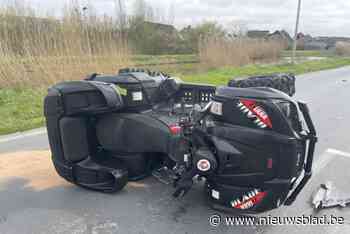 Man (65) raakt gewond bij aanrijding met zijn quad