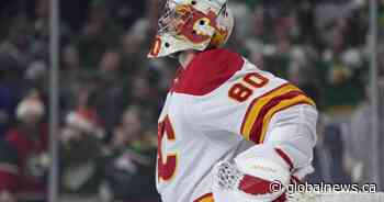 Flames’ goalie Vladar to have hip surgery, Markstrom cleared to play