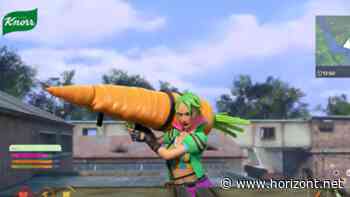 Werbung in der Gaming-Szene: Wie Knorr mit Karotten-Bazookas und Brokkoli-Schlägern für Gemüse kämpft