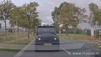 VIDEO | Oost op het Asfalt: opgefokte verkeershufter in terreinwagen baant zich een weg door overige verkeer