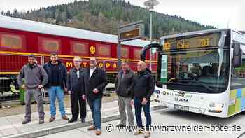 Busbahnhof in Bad Wildbad: Zustieg ist jetzt barrierefrei möglich