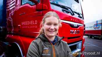 'Lady trucker' Kimberley (19), de prinses van het asfalt, schittert op tv