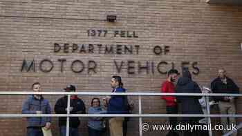 DMV experienced nationwide outage for nearly 3 hours - leaving Americans unable to obtain driver's licenses
