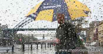 Heavy rain and 'wintry' weather forecast for Newcastle and the North East this weekend
