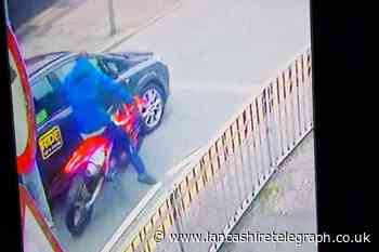 CCTV image released after girl hit by motorbike in Burnley