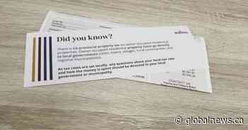 Some N.B. municipalities angered by extra property tax pamphlet, union says