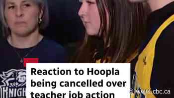 Disappointed students confront Saskatchewan Teachers Federation president after Hoopla is cancelled