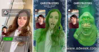 Sony Pictures Turns Snapchat Users Into Slimer to Promote Ghostbusters: Frozen Empire