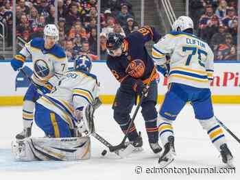 Edmonton Oilers unleash their ammo in lopsided Buffalo hunt