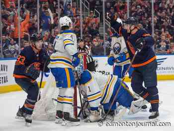 Player grades: Oilers overcome 2-goal deficit, storm back to swamp Sabres 8-3