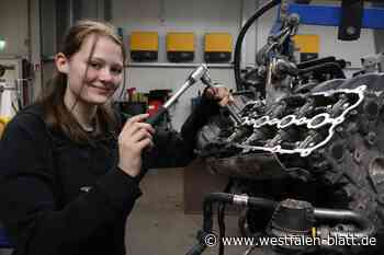 Schrauberin für drei Wochen: „Hier kann ich richtig mit anpacken!“