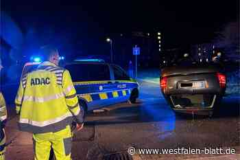 Betrunkener Bielefelder landet auf dem Dach