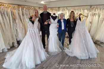 Aufs Brautkleid anstoßen – und guten Zweck unterstützen