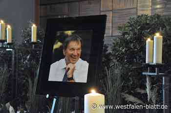 500 Menschen bei der Beisetzung des Senner Bezirksbürgermeisters