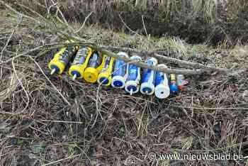 Om de drie dagen loopt sluikstorter tegen de lamp, IDM ruimt ook meer achtergelaten lachgas op