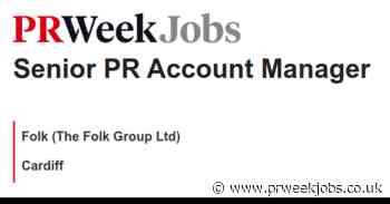 Folk (The Folk Group Ltd): Senior PR Account Manager