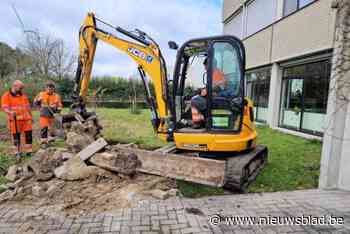 Stad steekt tandje bij in ‘tegelwippen’: tegeltaxi haalt gewipte tegels gratis op aan huis