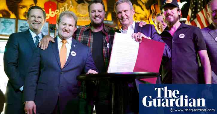 Tennessee becomes first US state to protect musicians from threat of AI