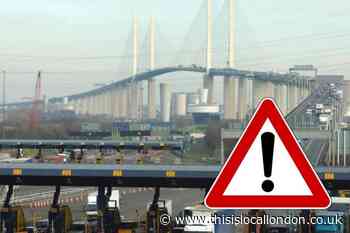 Both Dartford Crossing tunnels to close this weekend