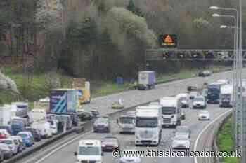 M25 closed after 'serious crash' near Waltham Abbey