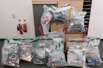 Illicit cigarettes seized from Dartford and Gravesend shops