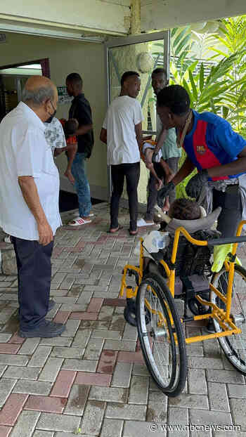 59 Haitian children with disabilities evacuated to Jamaica