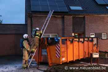 Brandstichting in afvalcontainer aan leegstaand huis: één verdachte (38) in cel