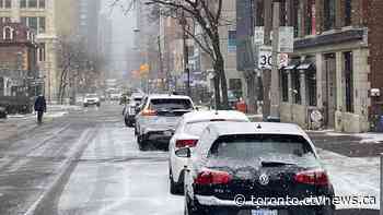LIVE BLOG: Toronto hit with spring snowstorm, up to 15 cm expected