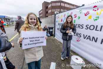 Solidariteitsactie voor werknemers Van Hool: “Als je in Jut woont, ben je solidair met iedereen”