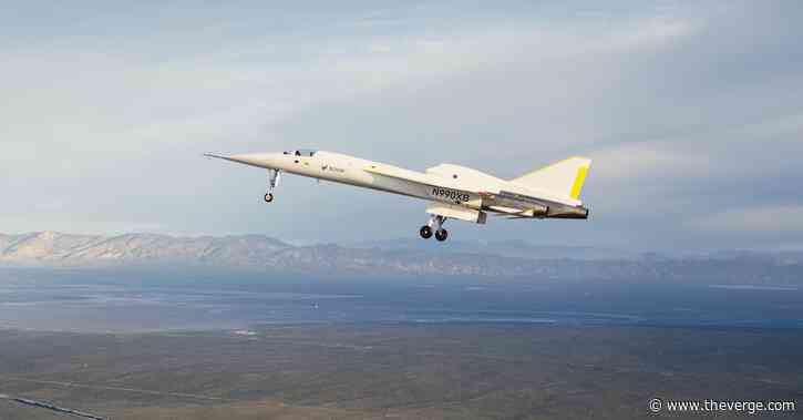 Boom’s first test flight could signal the return of supersonic air travel